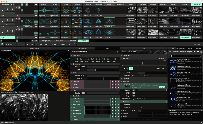 Resolume Arena 6.1.2 rev 62569 + Crack [Mac OSX]