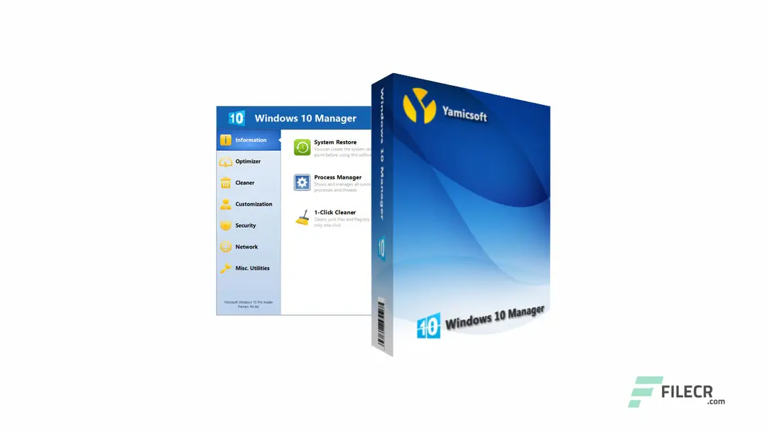 Yamicsoft Windows 10 Manager 3.8.5 Download